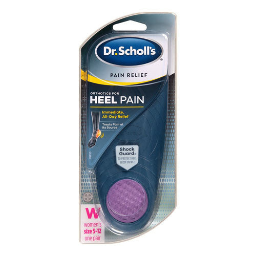 Dr. Scholls Pain Relief Orthotics For Heel Pain For Women, Size 5-12, 1 Pair